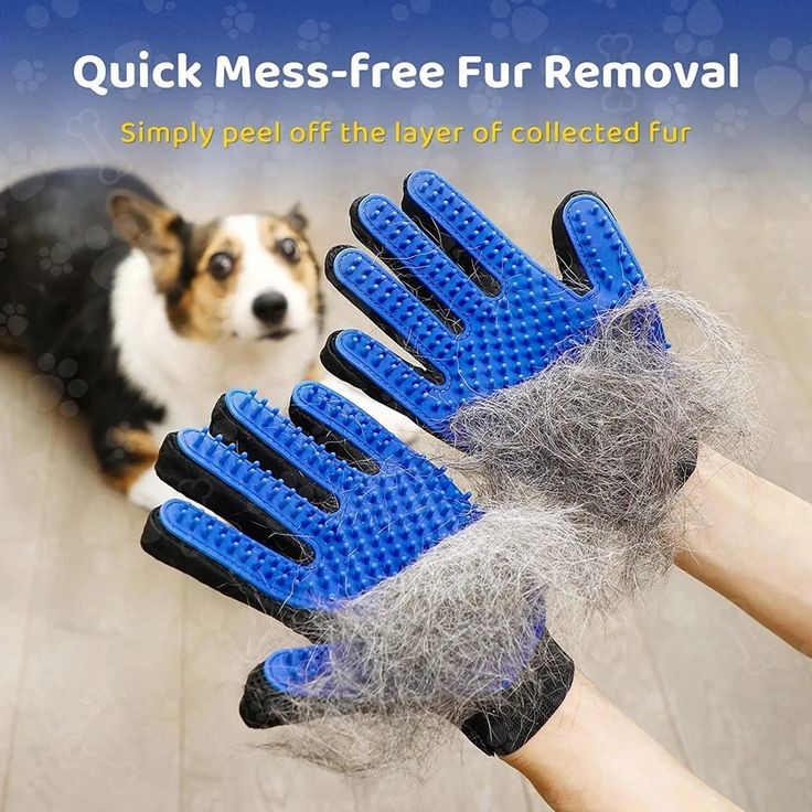 Pet Grooming Gloves Woofy
