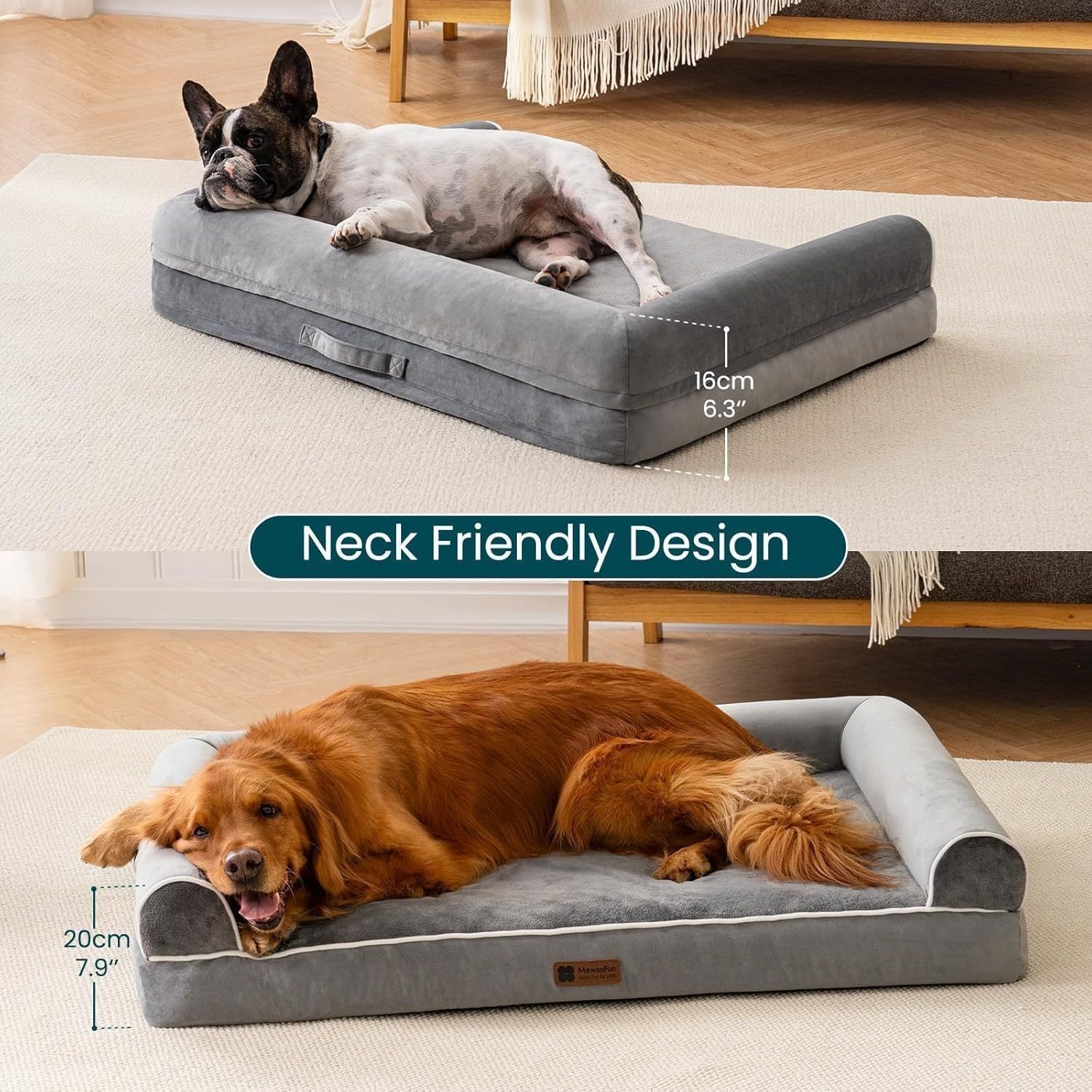 Waterproof washable dog sofa bed