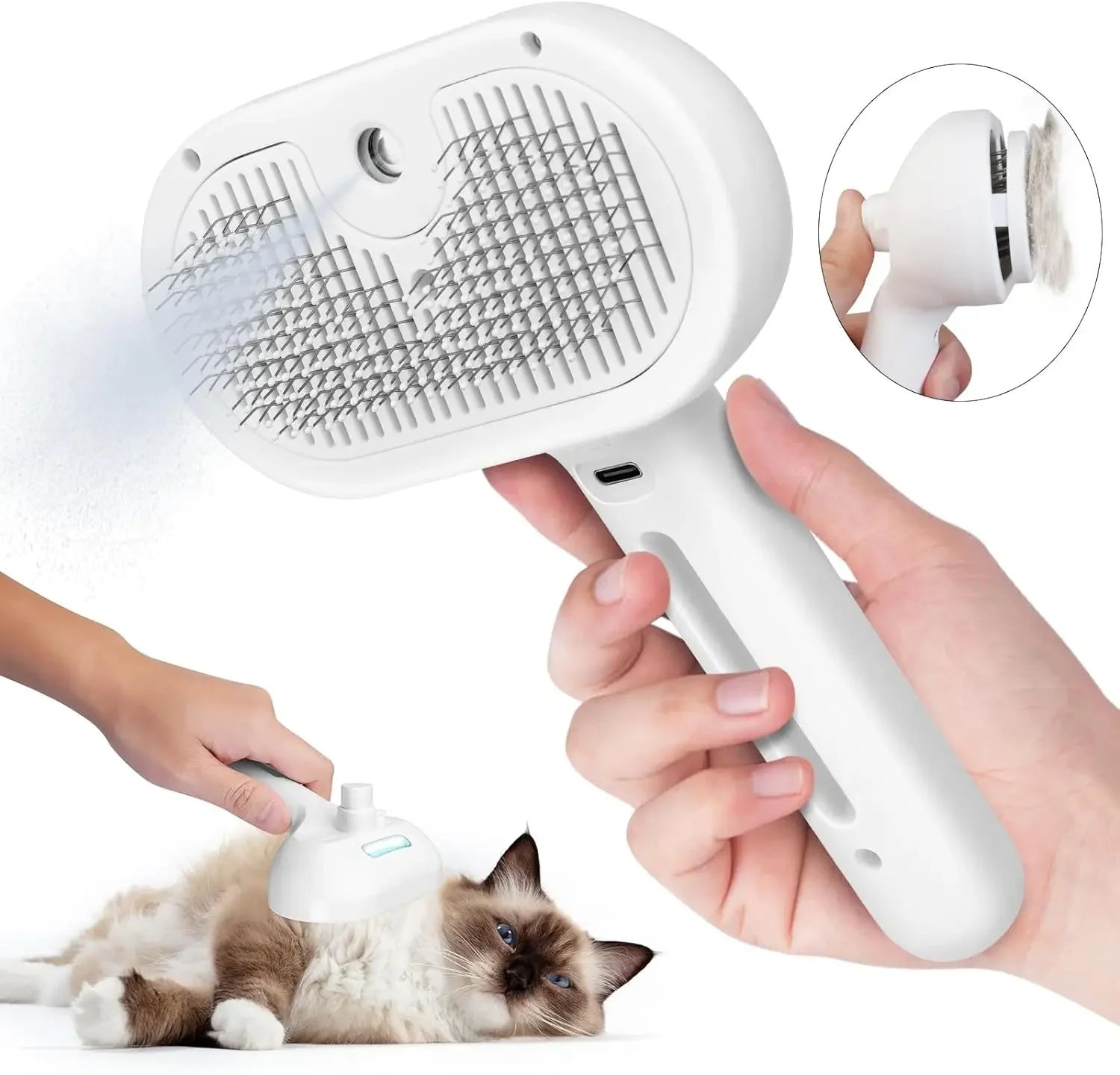 Pet Grooming Spray Comb Tool Woofy