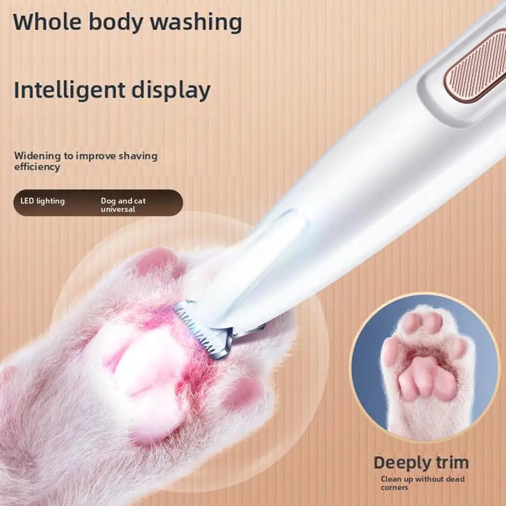 Dog Paw Trimmer with LED Light
