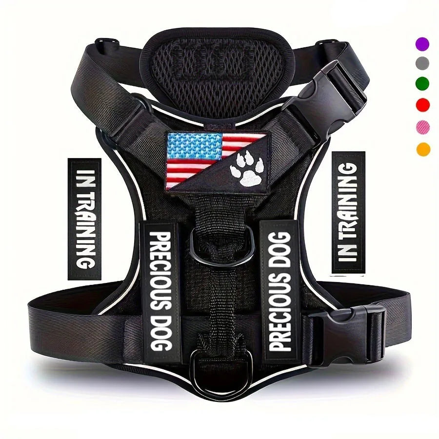 Prime Reflective Adjustable Dog Harness Woofy
