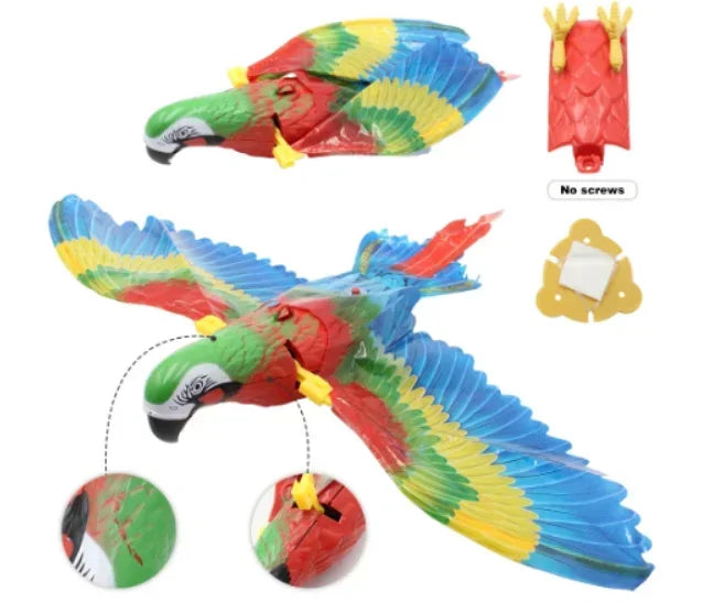 Electronic Bird Toy for Active Indoor Cats