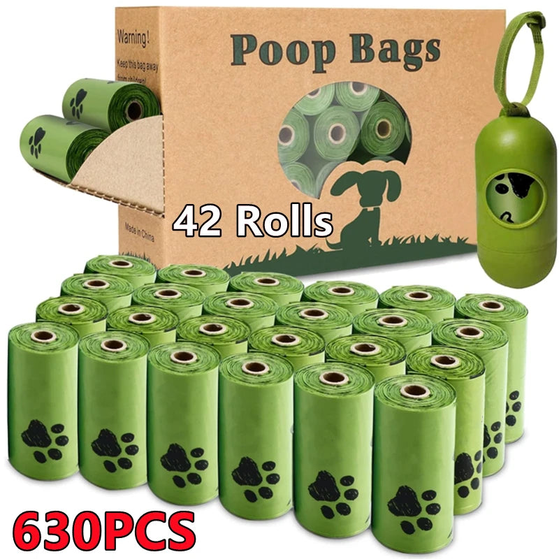 Eco-Friendly Dog Poop Bags – Biodegradable & Leak-ProofWoofy
