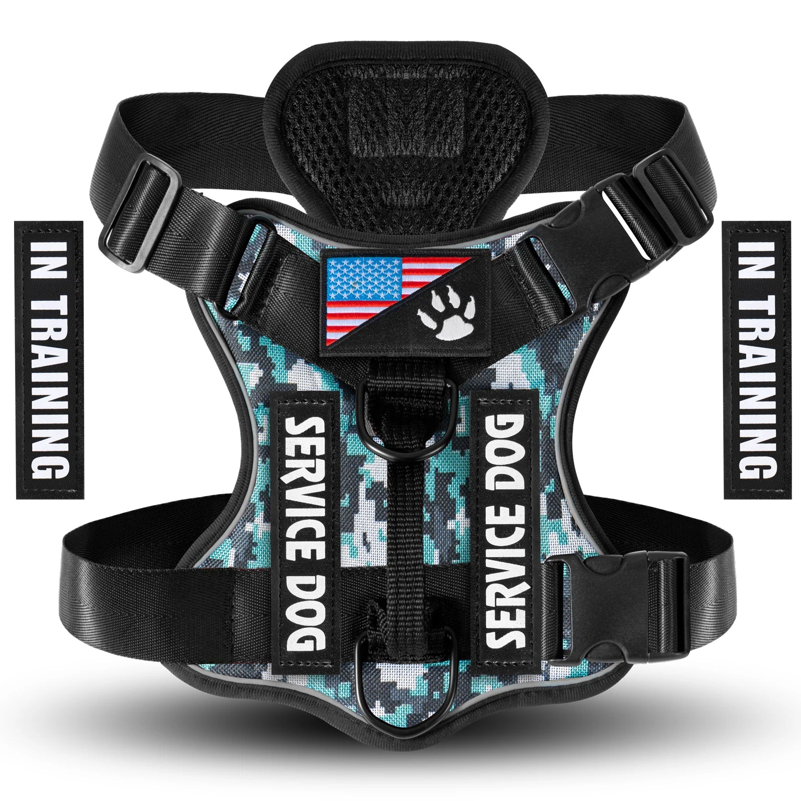 Prime Reflective Adjustable Dog Harness Woofy