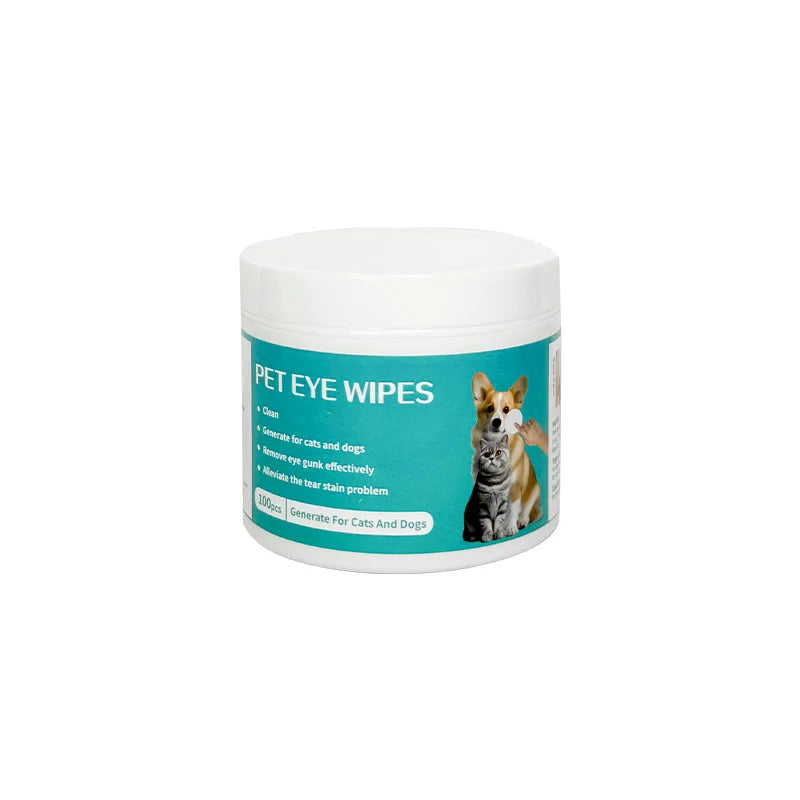 Pet Eye Wipes – Tear Stain Remover for Dogs & CatsWoofy