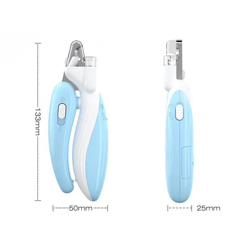 LED Pet Nail Clippers for Grooming Woofy
