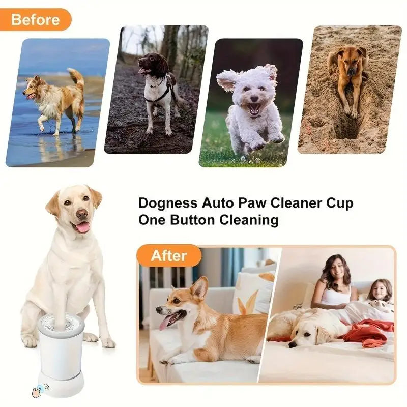 Automatic Pet Paw Cleaner – Portable & Quick Woofy