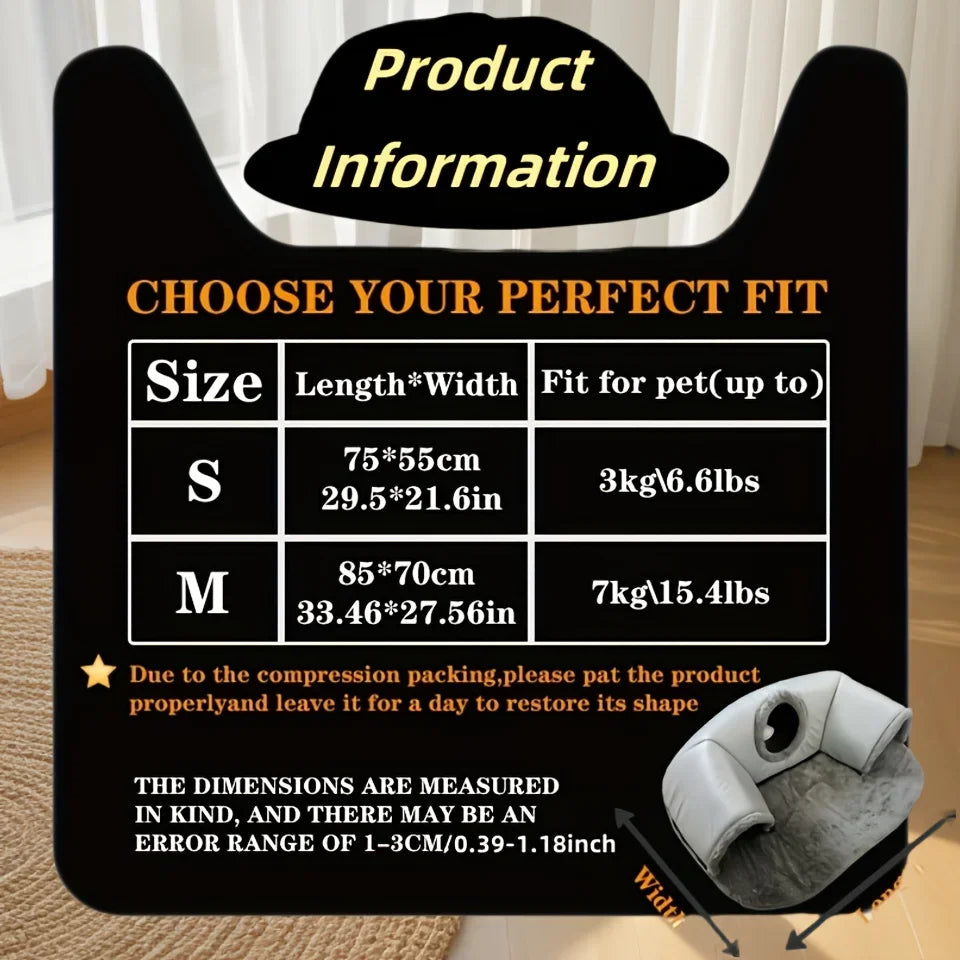 Woofy 3-in-1 Cat Tunnel Bed