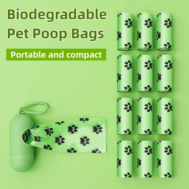 Eco-Friendly Dog Poop Bags – Biodegradable & Leak-ProofWoofy