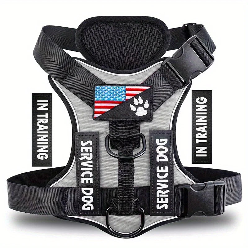 Prime Reflective Adjustable Dog Harness Woofy