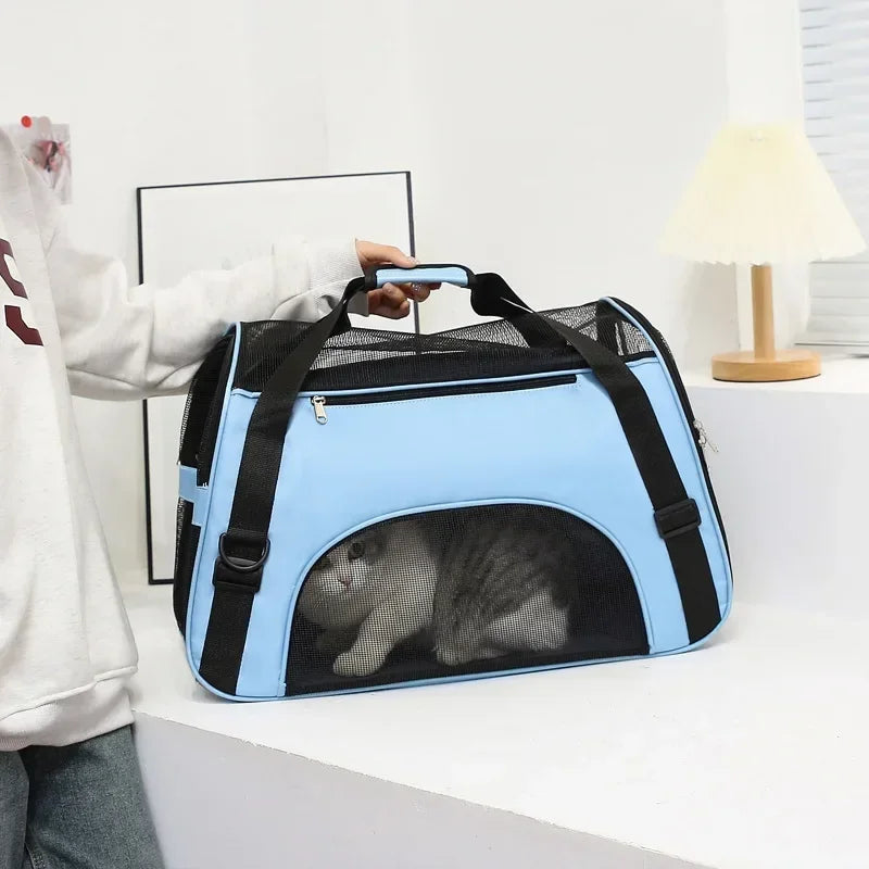 Breathable Pet Carrier for Small Pets Woofy
