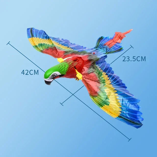 Hanging Eagle Bird Toy for Cat Entertainment