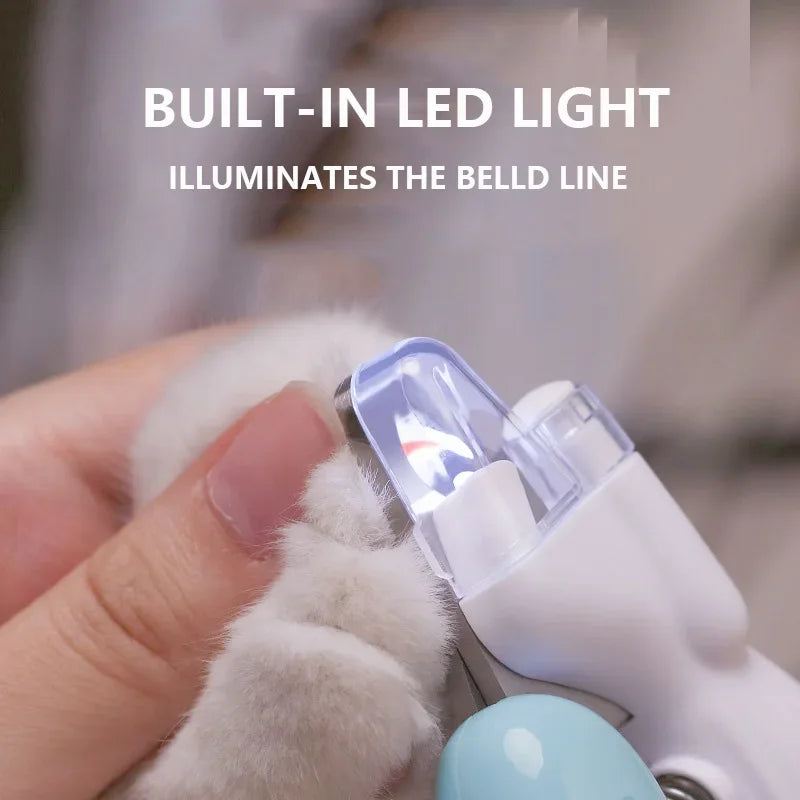 LED Pet Nail Clippers for Grooming Woofy