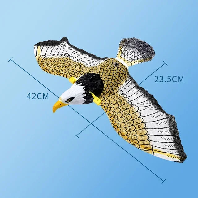 Indoor Cat Bird Toy with Flapping Wings