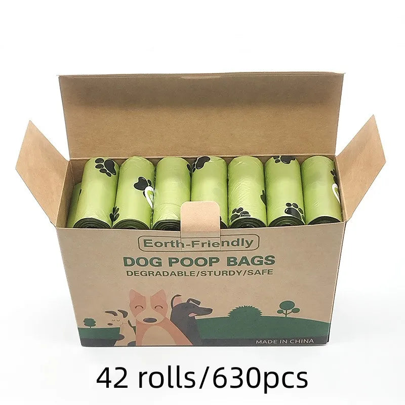 Eco-Friendly Dog Poop Bags – Biodegradable & Leak-ProofWoofy