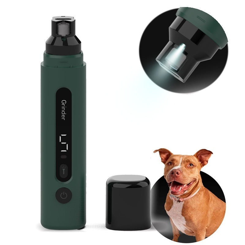 5-Speed Dog Nail Grinder Quiet USB Woofy