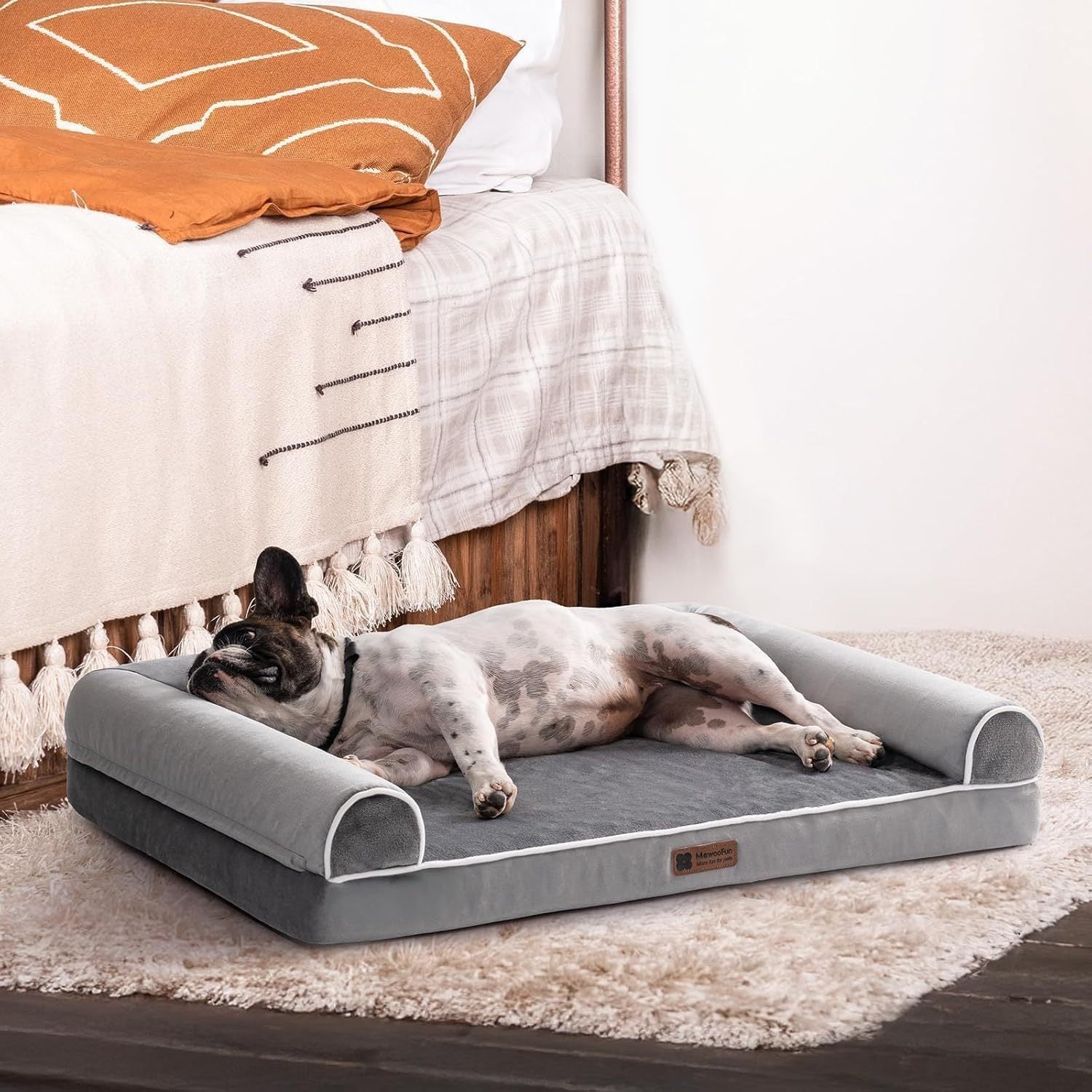 Durable orthopedic bed for pets