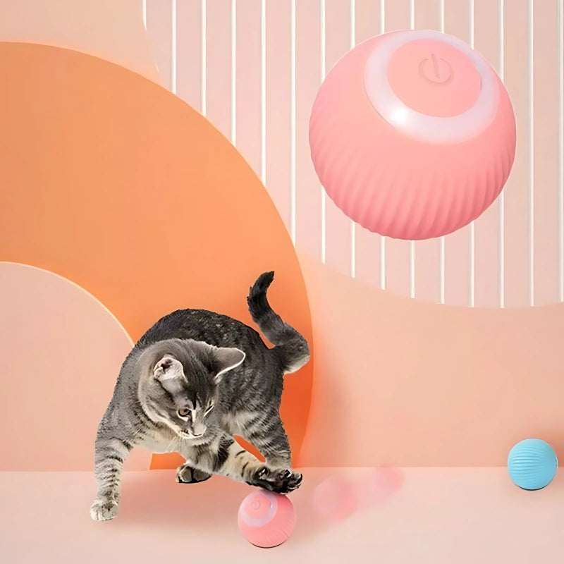 Electric Smart Cat Ball Toy Woofy