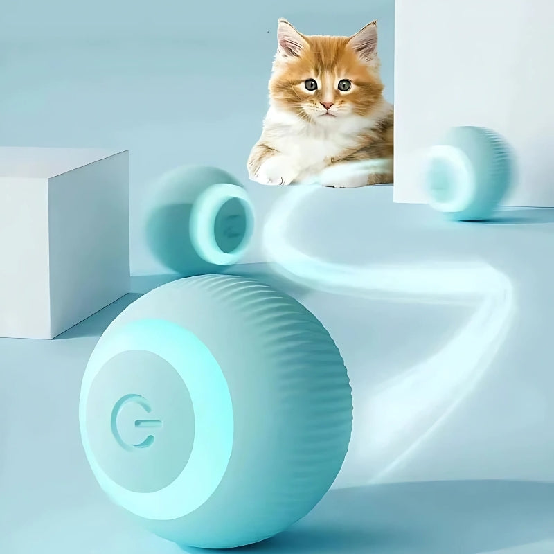 Electric Smart Cat Ball Toy Woofy