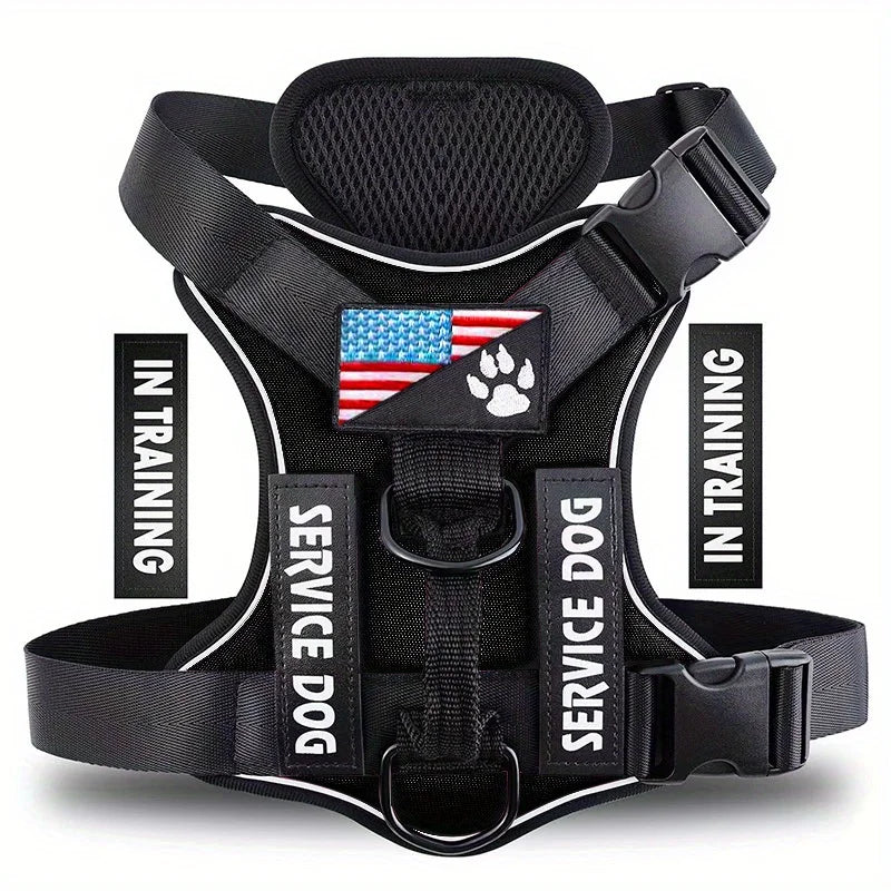 Prime Reflective Adjustable Dog Harness Woofy