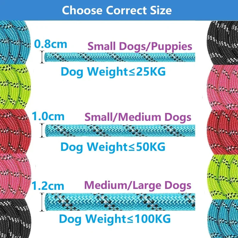 Strong Nylon Dog Leash for All DogsWoofy