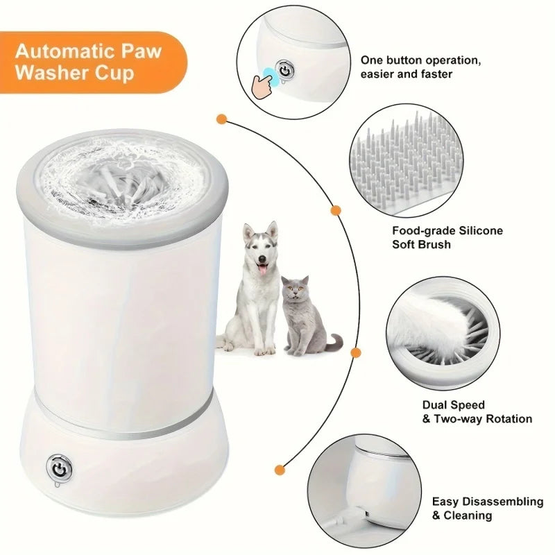 Automatic Pet Paw Cleaner – Portable & Quick Woofy