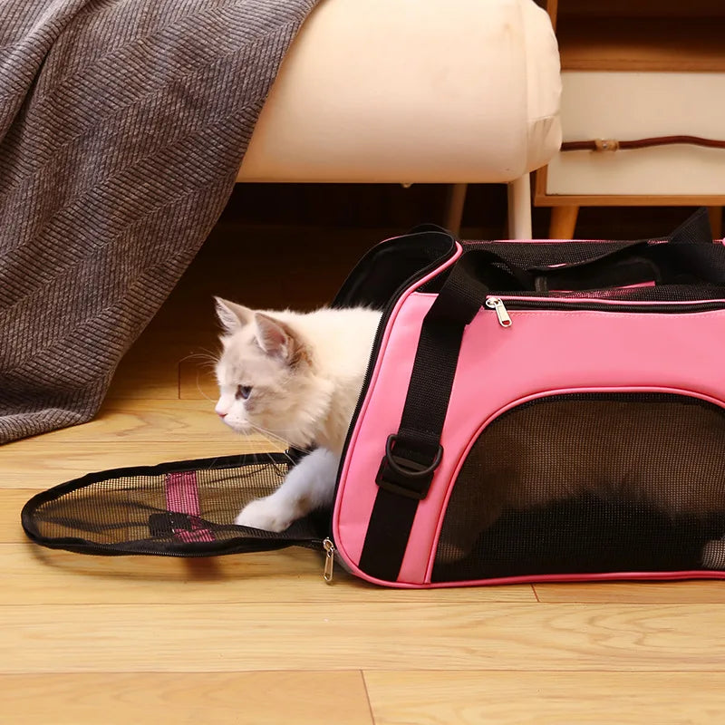 Breathable Pet Carrier for Small Pets Woofy