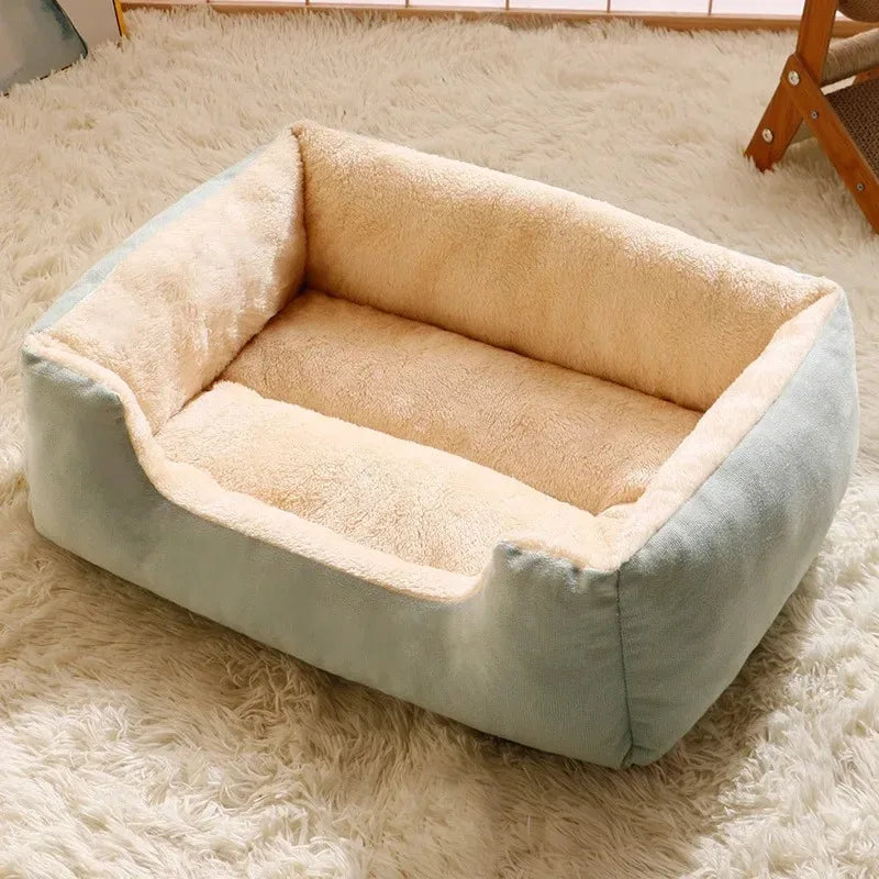 Cozy Plush Bed for Cats & Puppies Woofy