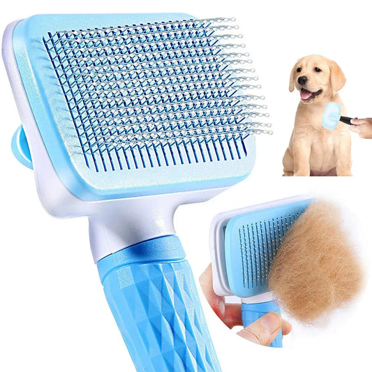 Dog Hair Remover Grooming Brush for Long Hair Pets