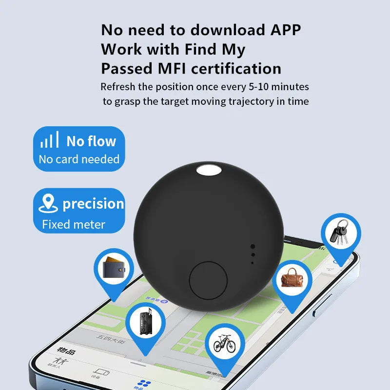 Bluetooth tracker for keys and bags