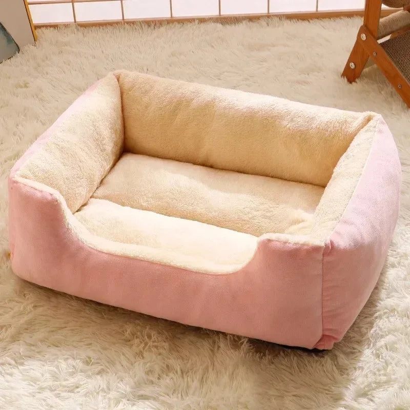 Cozy Plush Bed for Cats & Puppies Woofy