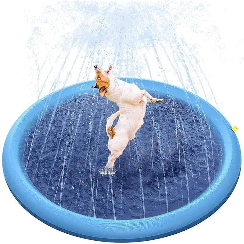 Fun summer pool mat for dogs