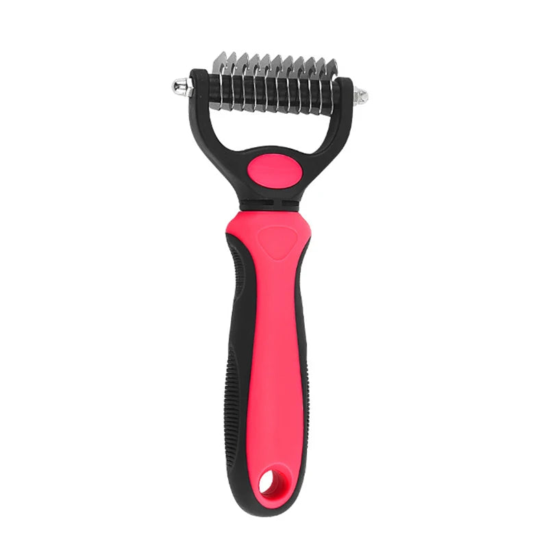 Professional Pet Deshedding Brush for Dogs & Cats