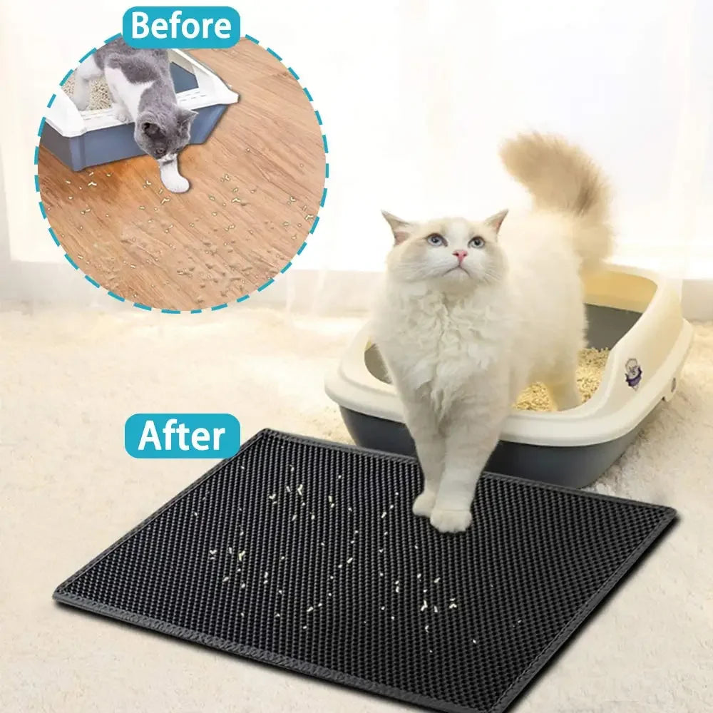 Waterproof Cat Litter Mat Woofy