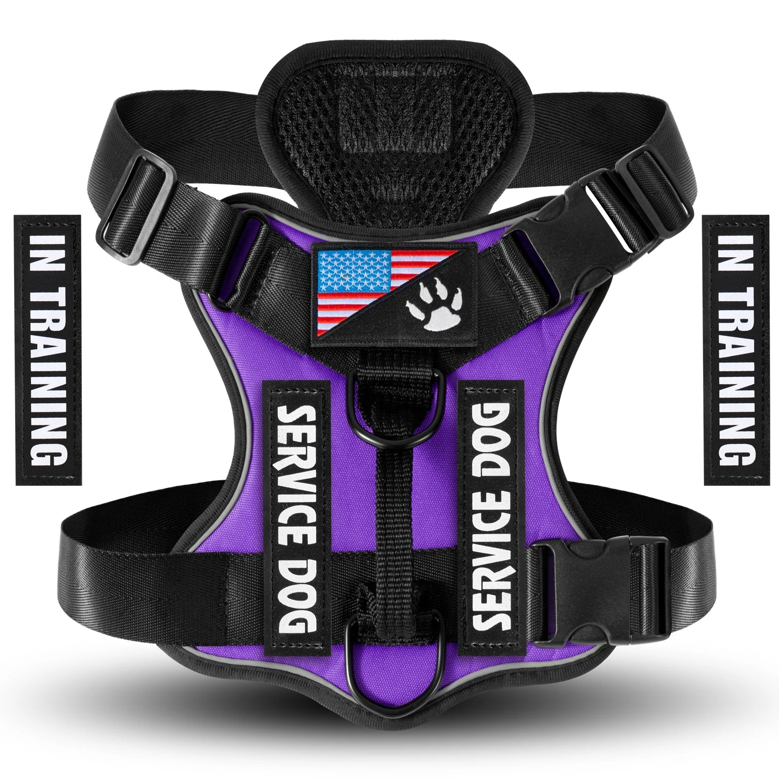 Prime Reflective Adjustable Dog Harness Woofy