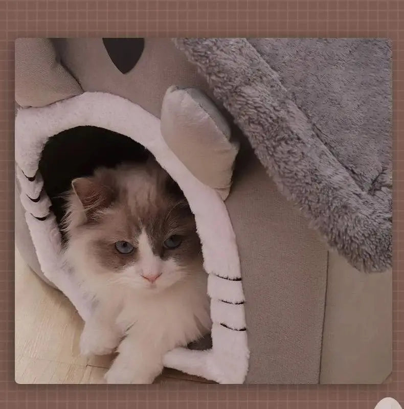 Washable Four Seasons Pet Bed for Small Dogs and Cats