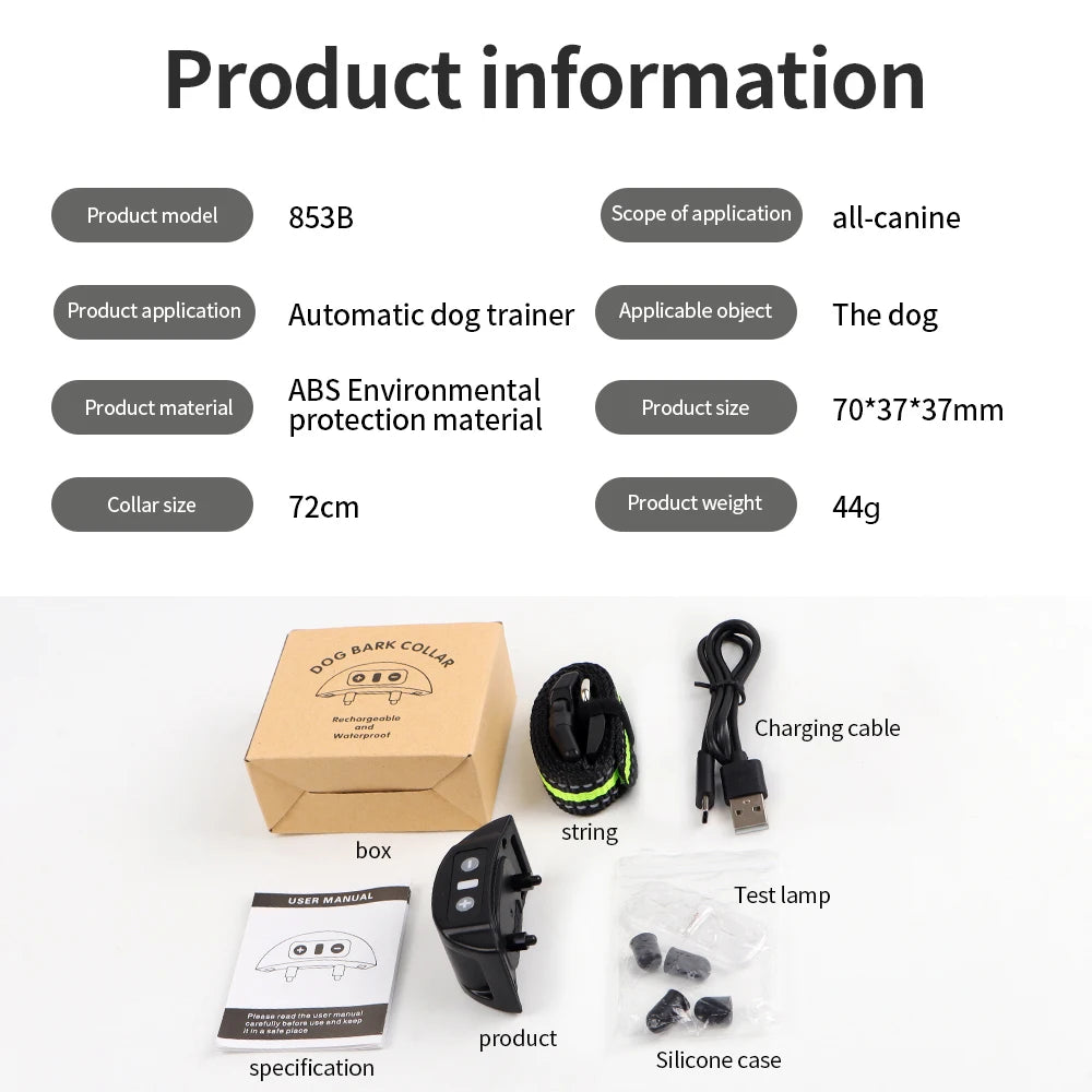 Smart Anti-Bark Dog Trainer Woofy