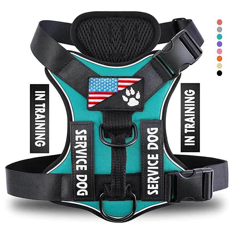 Prime Reflective Adjustable Dog Harness Woofy