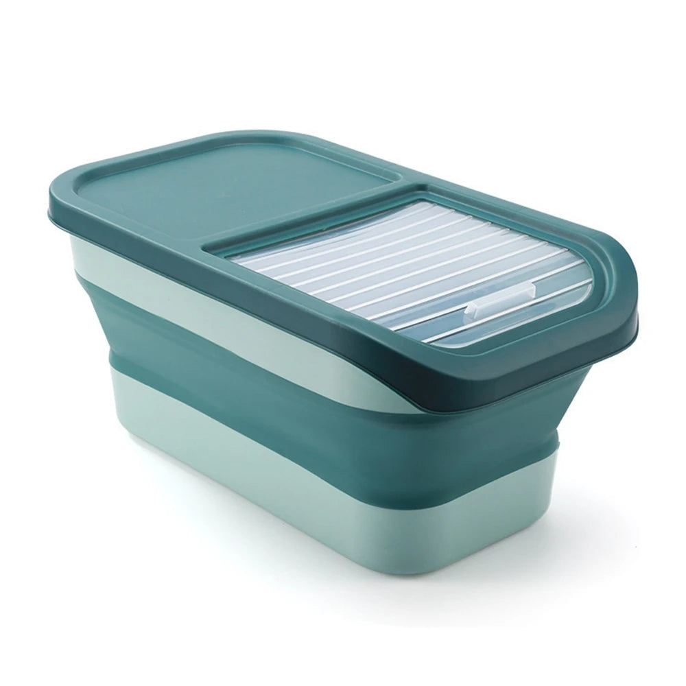 Collapsible airtight pet food storage container – 13/33LB