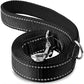 Durable Polyester Leash for Dogs with Reflective Strap