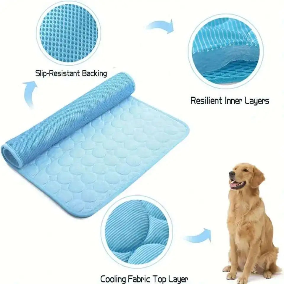 Dog Cooling Mat – Summer Pet PadWoofy