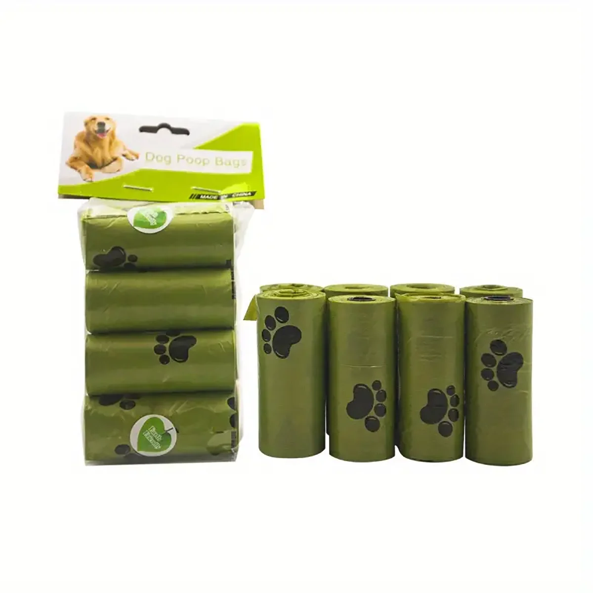 Biodegradable Dog Poop Bags – Leak-Proof & Eco-Friendly Woofy