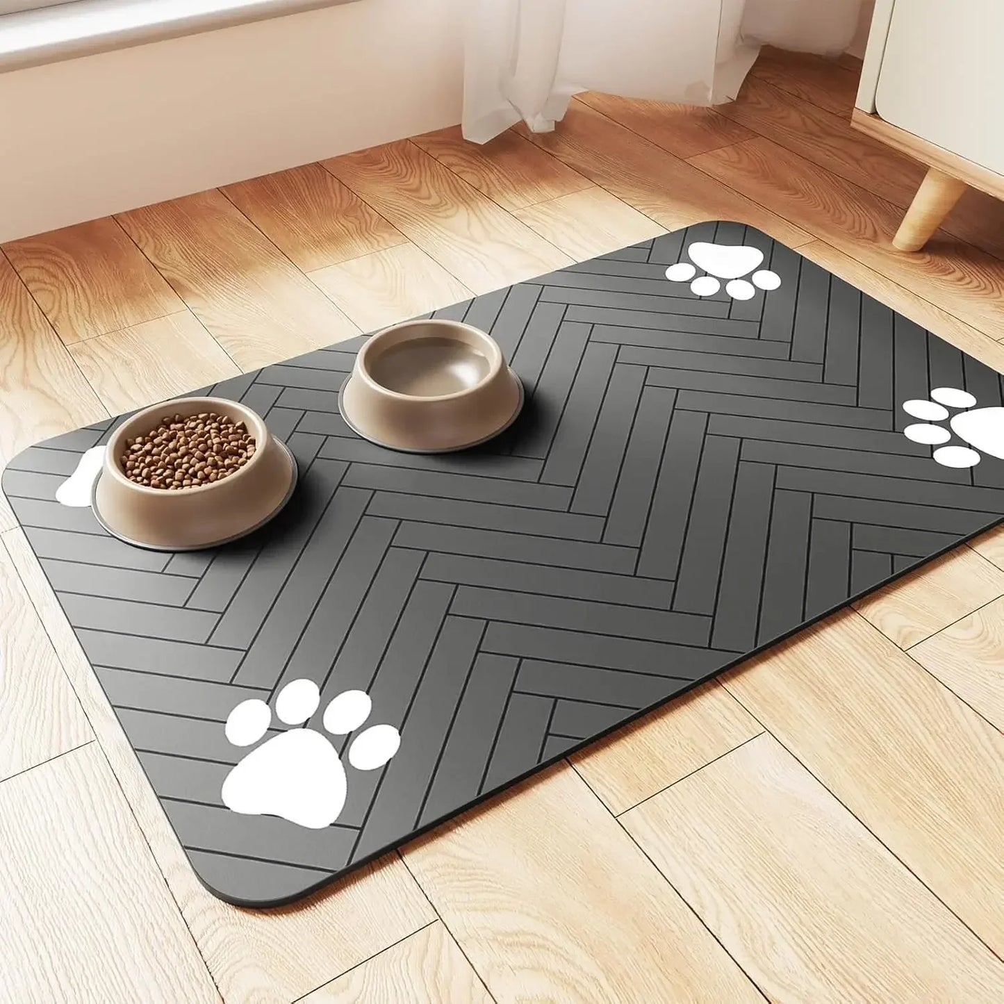 Absorbent Pet Feeding Mat Woofy €23.95