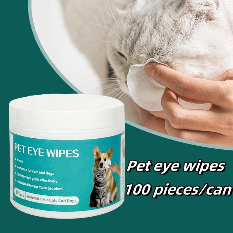 Pet Eye Wipes – Tear Stain Remover for Dogs & CatsWoofy