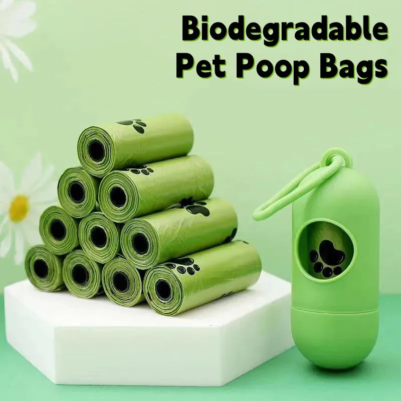 Eco-Friendly Dog Poop Bags – Biodegradable & Leak-ProofWoofy
