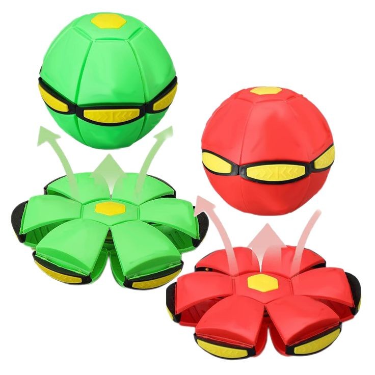 Flying Saucer Dog Toy for Outdoor Fetch & Training